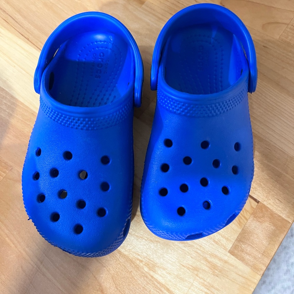Blue Crocs
